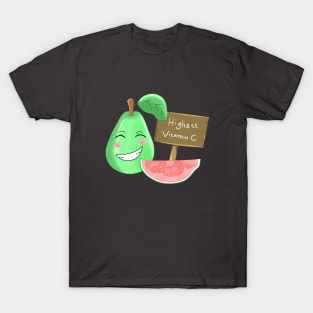 cute guava funny cartoon T-Shirt